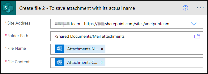 save email attachments with name