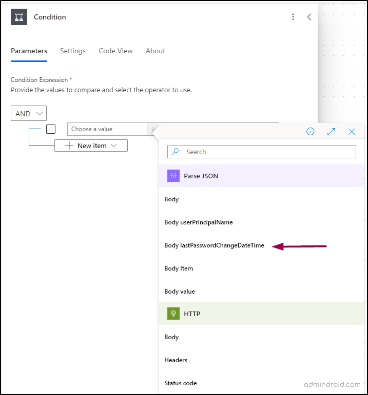 Add dynamic content value