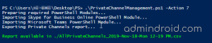Manage Private Channels in MS Teams using PowerShell