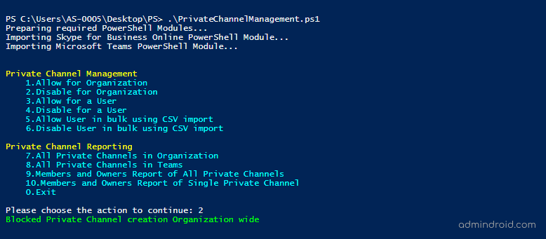 Managing Private Channels in Microsoft Teams