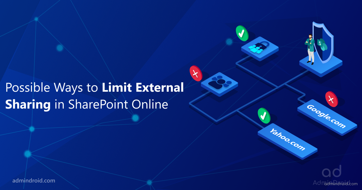 Possible Ways to Limit External Sharing in SharePoint Online