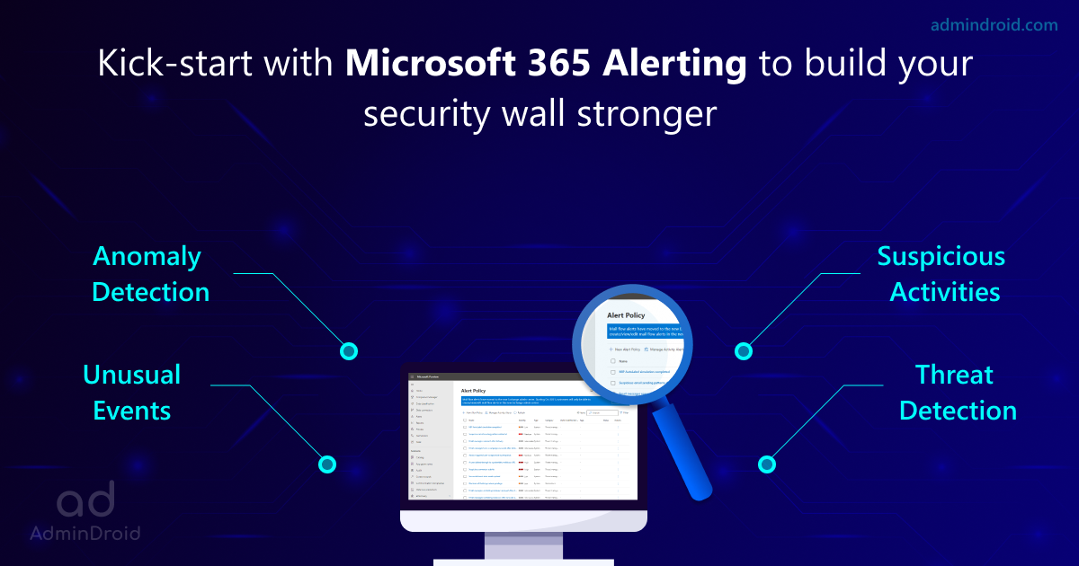 Microsoft 365 alerting