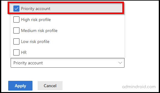 Tag and Protect Priority Accounts in Microsoft 365