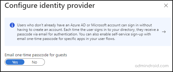 One-time passcode authentication for B2B guest users - Microsoft Entra  External ID