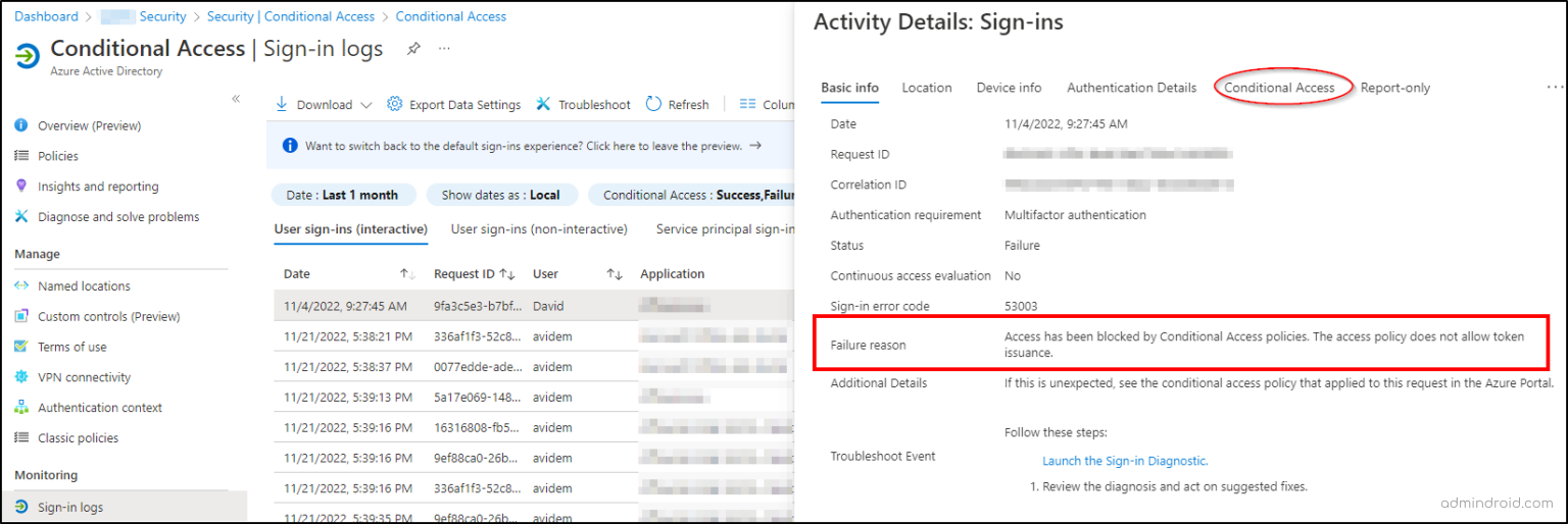 How to Monitor Conditional Access Policy Changes