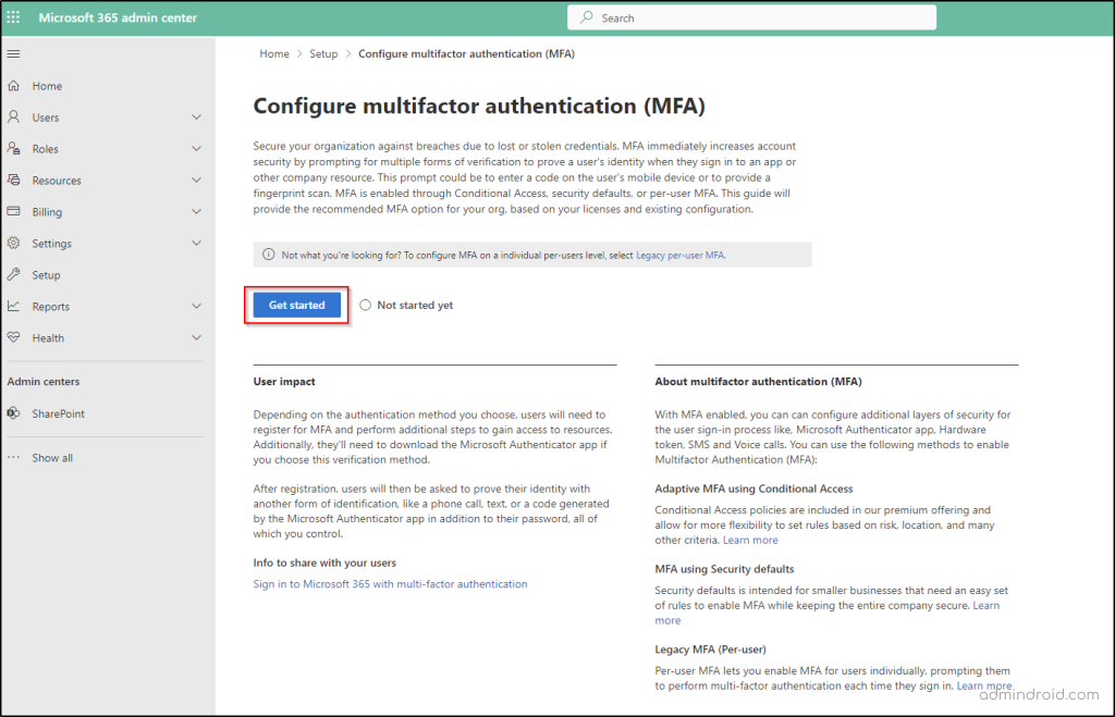 Adaptive MFA Using Conditional Access in the Microsoft 365