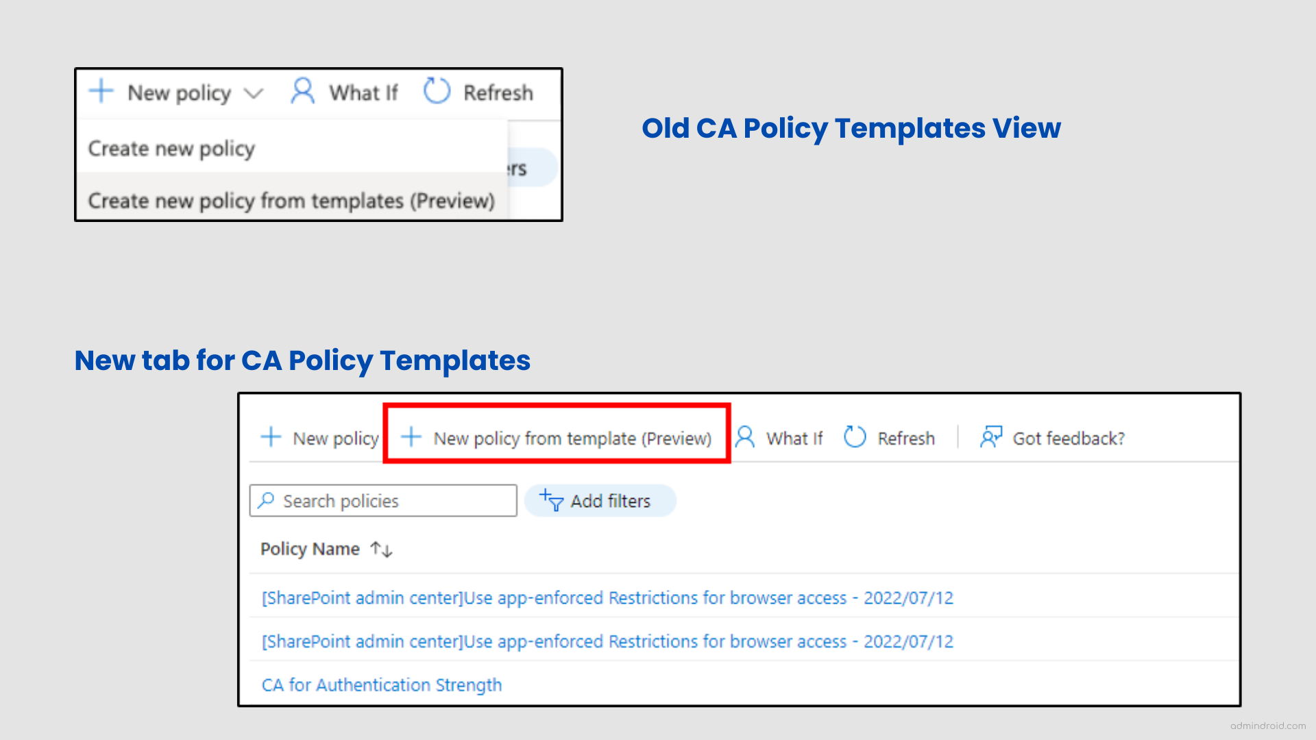 Conditional Access Tab Conditional Access Policy Templates: A Simple & Effective Way to ...