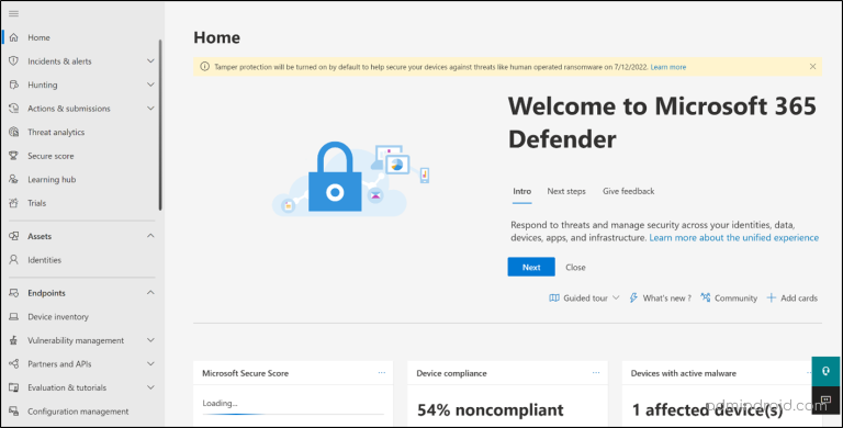 Built-in Protection For Microsoft Defender Is Now Generally Available!