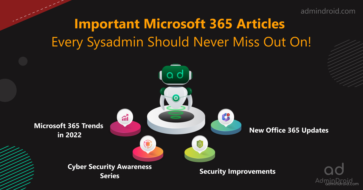 Important Microsoft 365 Articles Every Sysadmin Should Never Miss Out On!