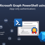 Connect to Microsoft Graph PowerShell using Certificate