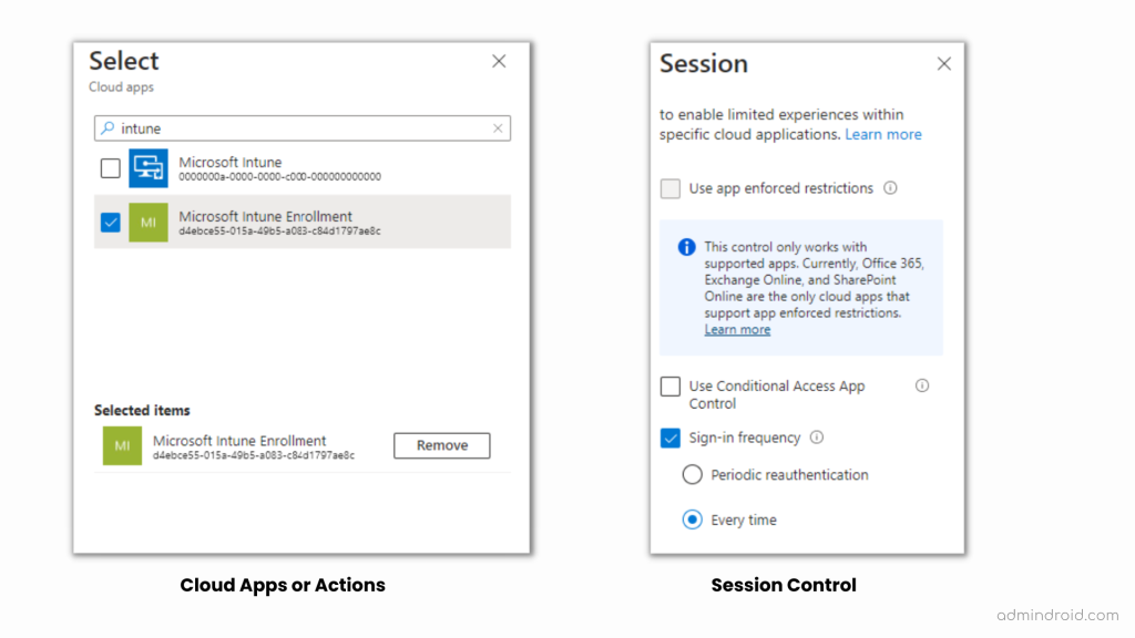 Require MFA for Intune Device Enrollment