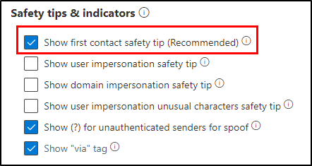 enable first contact safety tip