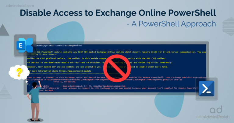 disable mail user exchange online