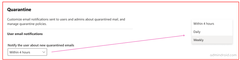 Example Quarantine Notification Latest Updates on Quarantine Management Features in Microsoft Defender ...
