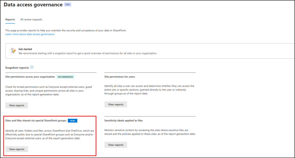 New Report for Everyone Except External Users in SharePoint Online