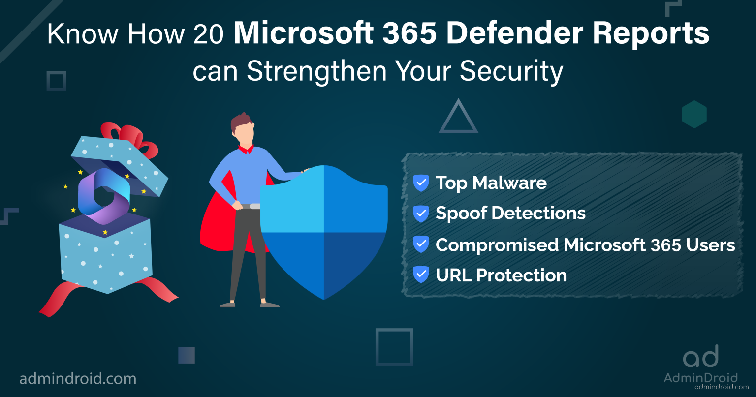 Know How 20 Microsoft 365 Defender Reports Can Strengthen Your Security!