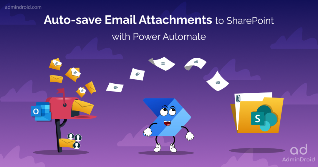 How to Save Email Attachments in SharePoint with Power Automate?