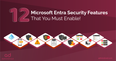 12 Microsoft Entra Security Features That You Must Enable! - AdminDroid ...