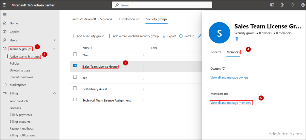 Manage members in a group in Microsoft 365