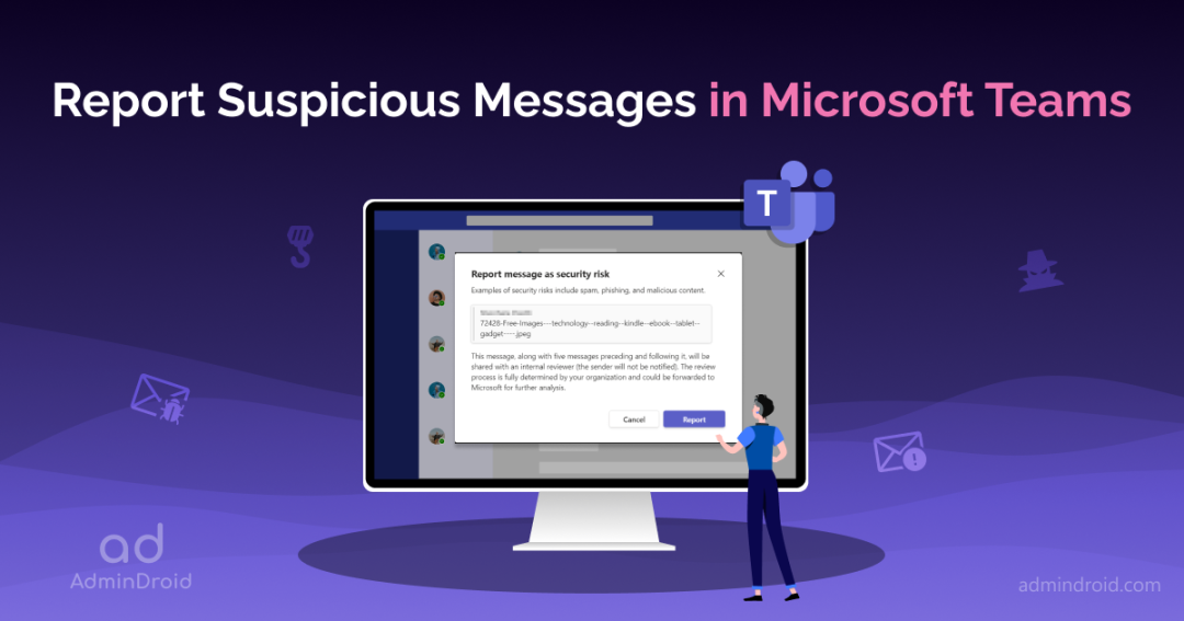 Report Suspicious Messages in Microsoft Teams 