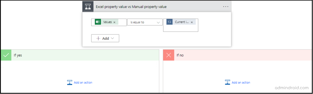 Condition for Adding a User to a Group