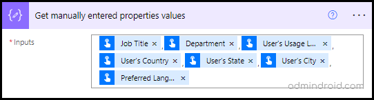 Obtaining Manually Entered Property Values