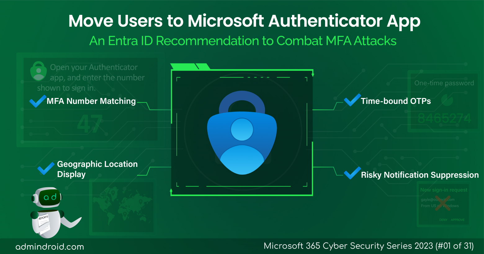 Move Users to Microsoft Authenticator App-An Entra ID Recommendation to Combat MFA Attacks