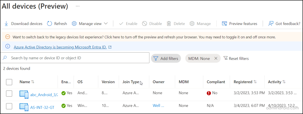 conditional assignment policy