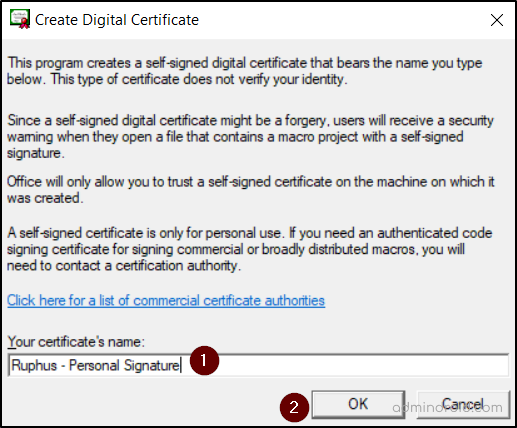 Certificate File Sign Digitally Sign a Word Document for Enhanced Security