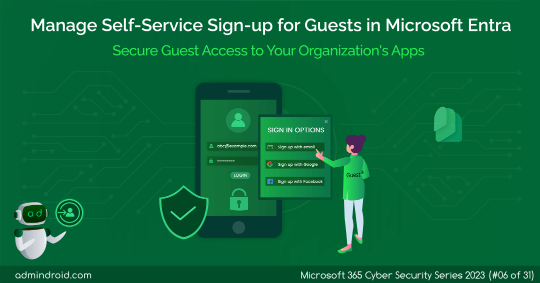 Manage Self-service Sign-up for Guests in Microsoft Entra