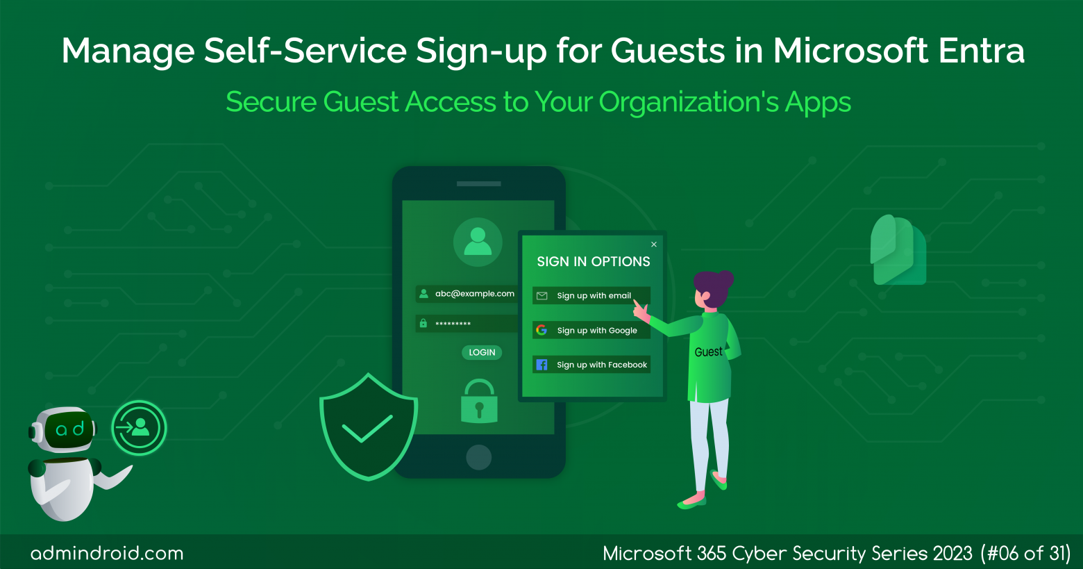Manage Self-Service Sign-Up for Guests in Microsoft Entra