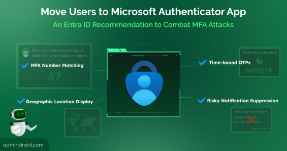 Move Users to Microsoft Authenticator App-An Entra ID Recommendation to Combat MFA Attacks