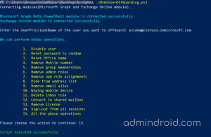 Automate Microsoft 365 User Offboarding with PowerShell - AdminDroid Blog