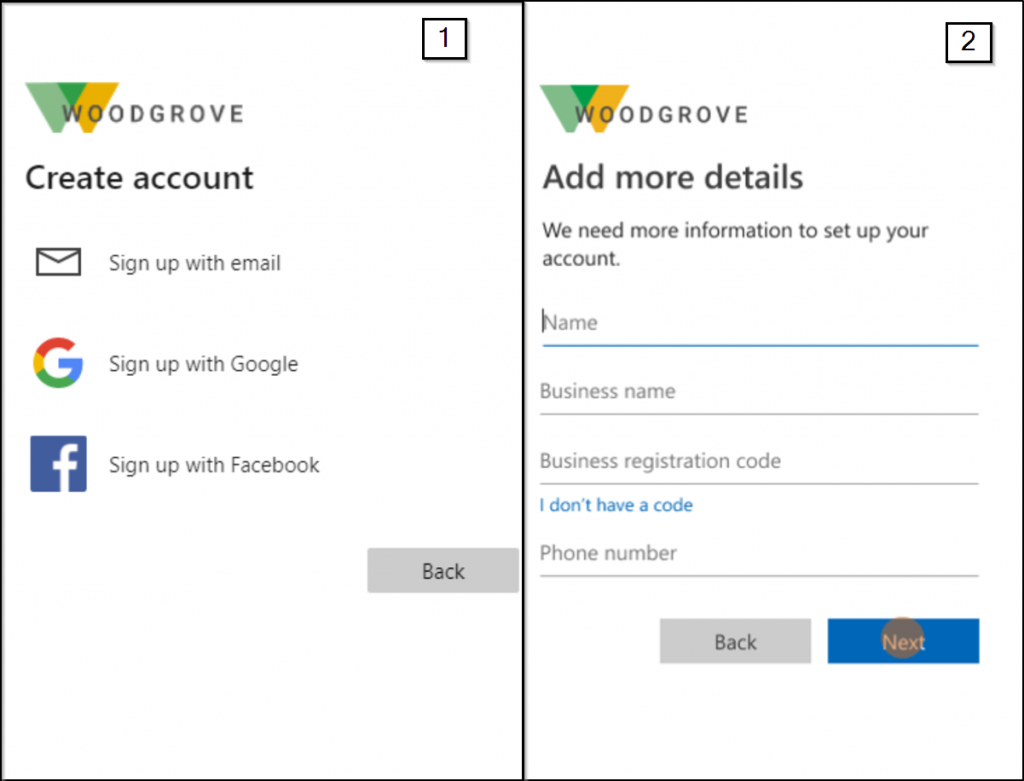 Self-service sign-up for guests in Microsoft Entra
