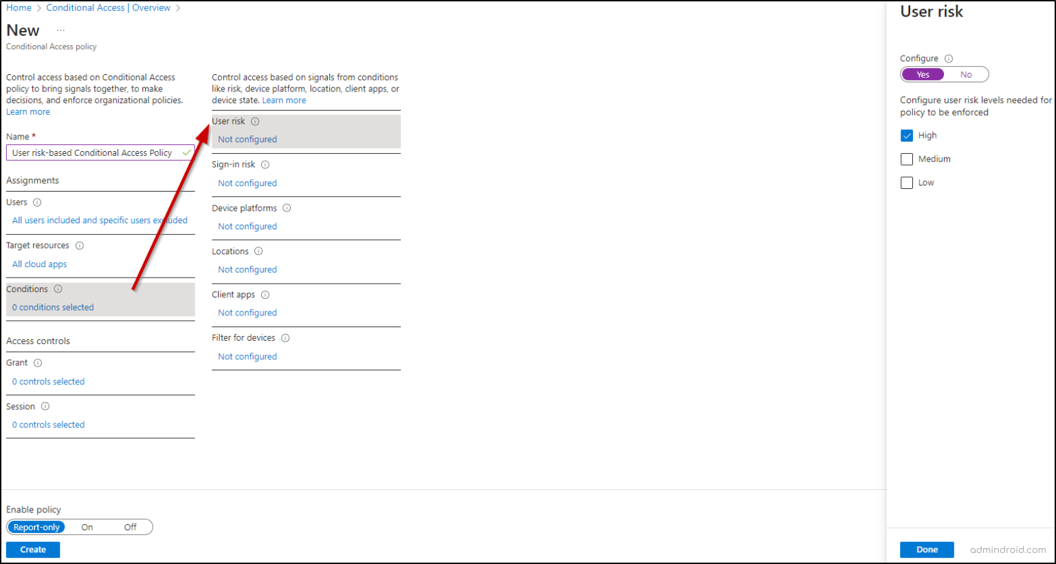 Risk-based Conditional Access Policies in Microsoft Entra ID ...