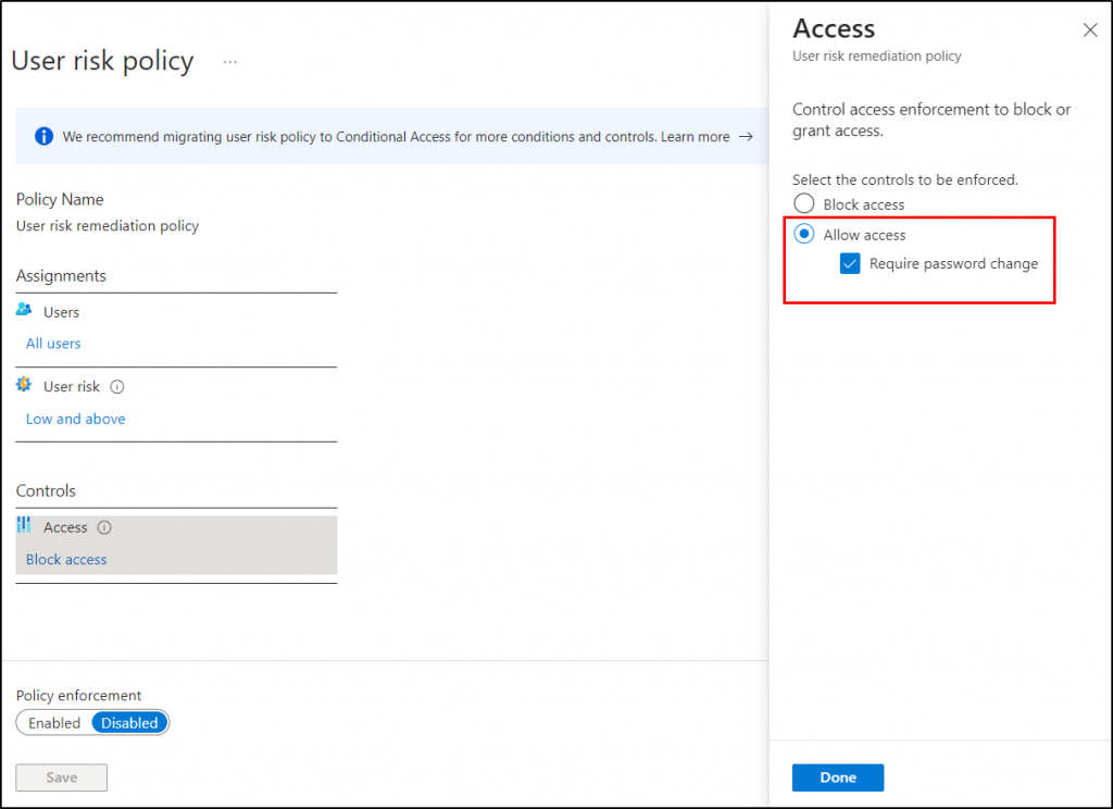 Risky user report for leaked credential detection in Microsoft Entra ID