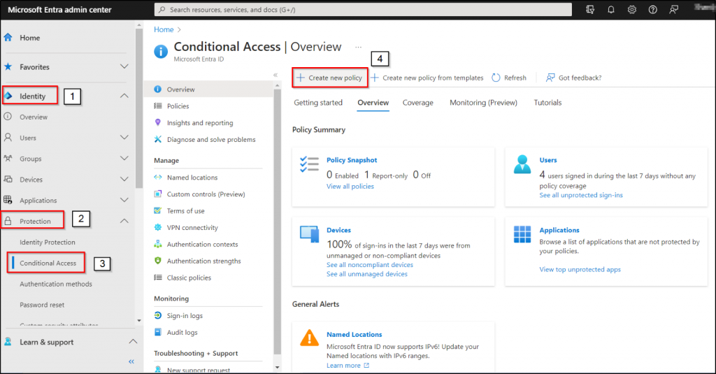 Create a user risk-based Conditional Access policy