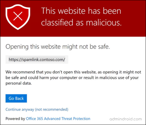 Safe Links in Microsoft 365 Defender 