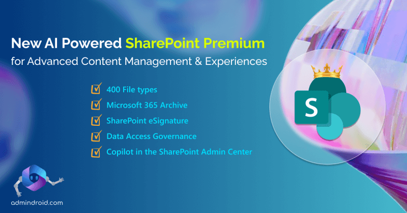 New AI Powered SharePoint Premium for Advanced Content Management & Experiences