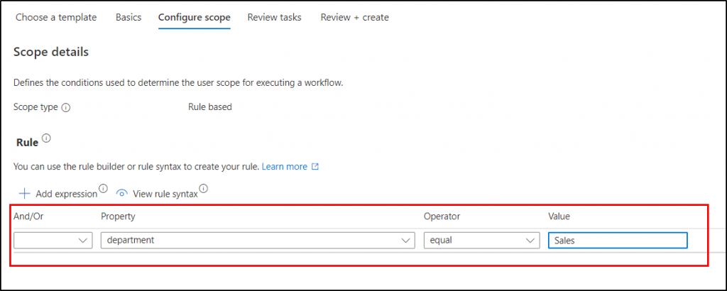 Configure scope for automate  Microsoft 365 user onboarding using workflows Entra