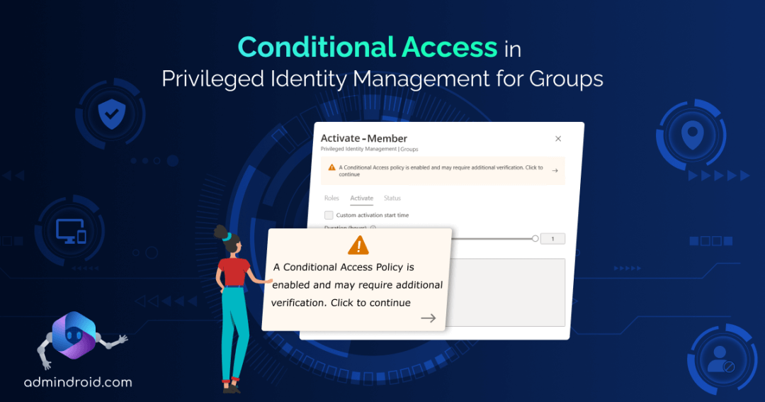 Conditional Access in Privileged Identity Management for Groups