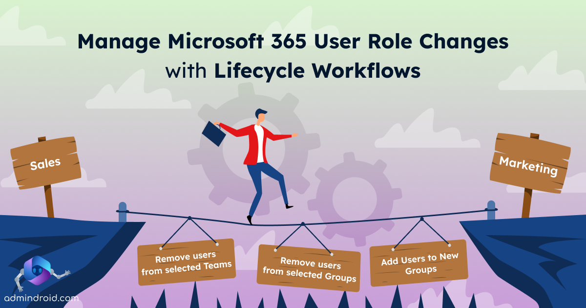 Manage Microsoft 365 User Role Changes with Lifecycle Workflows