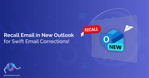 Recall email in new outlook