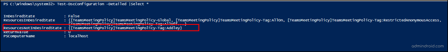 Audit Microsoft 365 Setting Changes with Microsoft365DSC - AdminDroid Blog