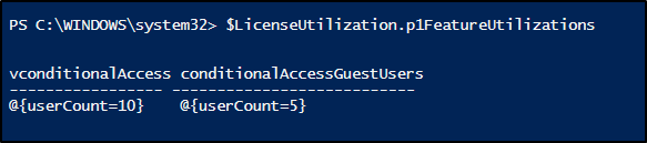 Entra P1 Feature Usage Insights Using PowerShell