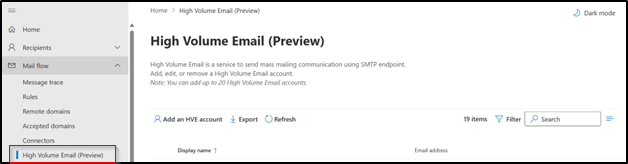 High Volume Email (Preview) in Exchange Online