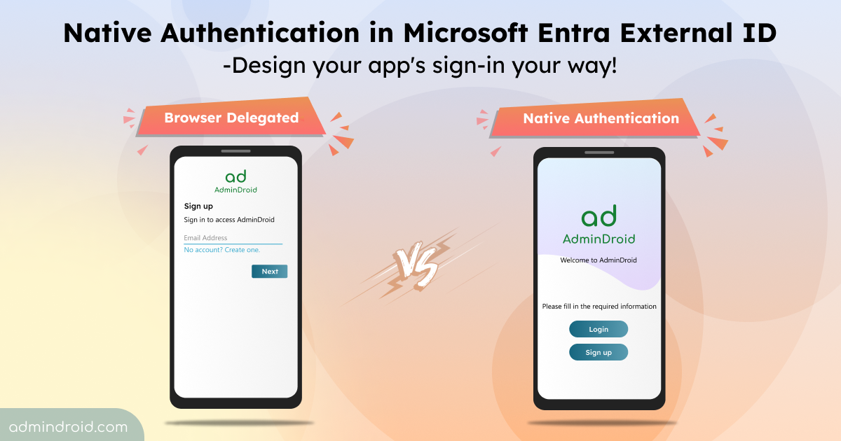 Native Authentication for Microsoft Entra External ID