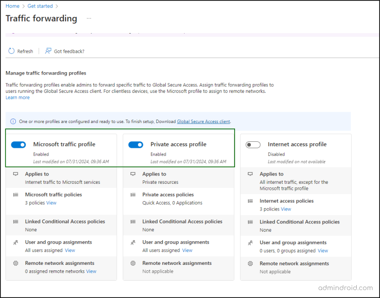 How to Set up Microsoft Entra Private Access