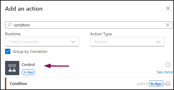 Add Conditon acton to check password expiry