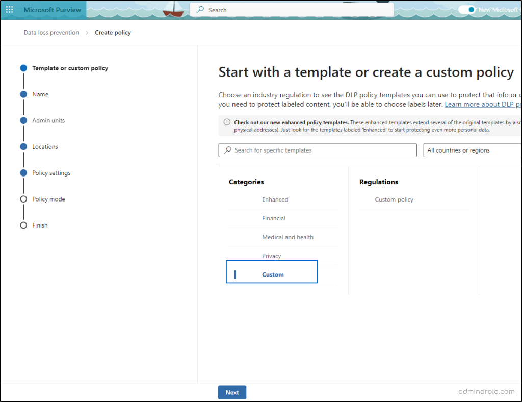 How to Create a Custom DLP Policy? 